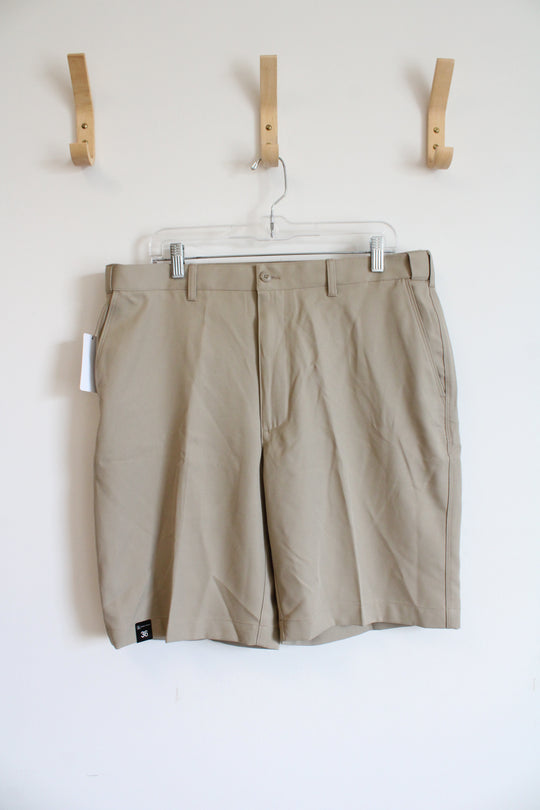 NEW PGA Tour Tan Shorts | 36