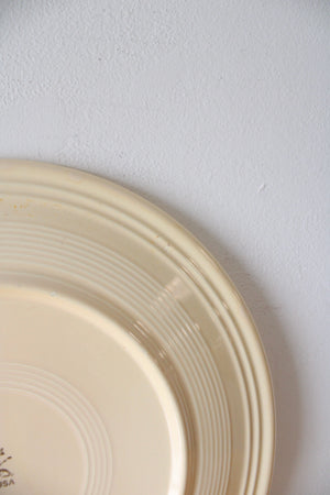 Vintage Homer Laughlin Fiesta Large Yellow Chop Plate Serving Platter