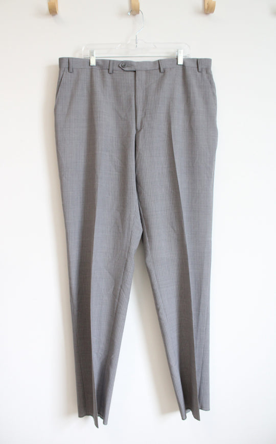 NEW Michael Kors Gray Pinstripe Dress Pants | 46X36