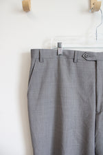 NEW Michael Kors Gray Pinstripe Dress Pants | 46X36