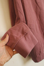 Patagonia Dusty Pink Organic Cotton Hooded Sweatshirt | XL