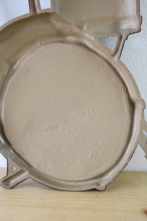 Vintage Metal Drum Set Art 1970 Sexton