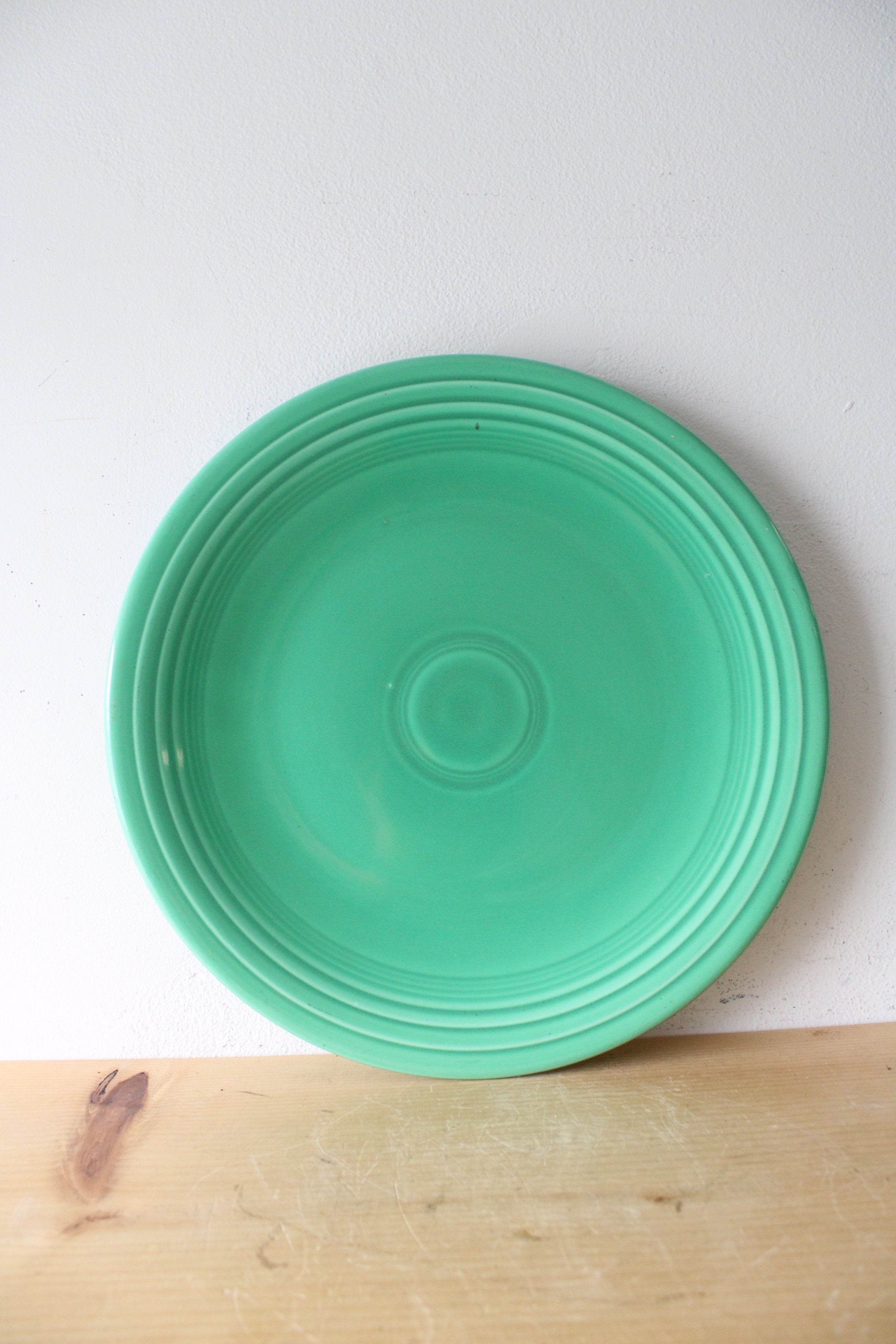 Vintage Homer Laughlin Fiesta Large Green Chop Plate Serving Platter