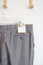 NEW Michael Kors Gray Pinstripe Dress Pants | 46X36
