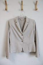 NEW Elie Tahari Cream Shannon Jacket Blazer | 12