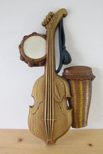 Vintage Metal Musical Instruments Art 1970 Sexton