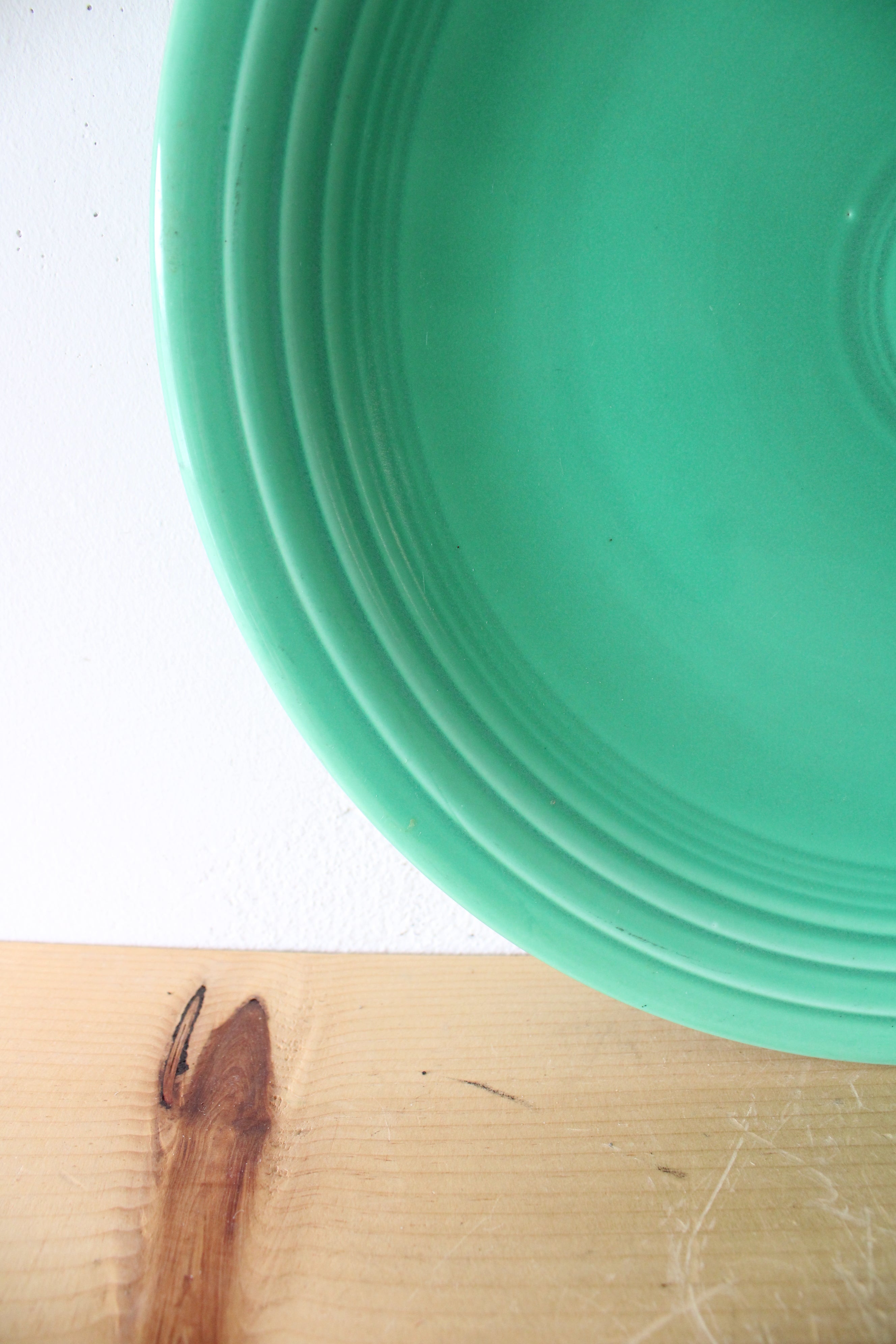 Vintage Homer Laughlin Fiesta Large Green Chop Plate Serving Platter