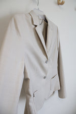 NEW Elie Tahari Cream Shannon Jacket Blazer | 12