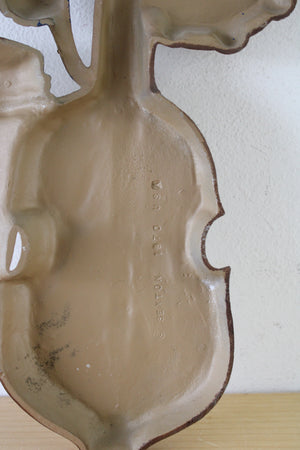 Vintage Metal Musical Instruments Art 1970 Sexton