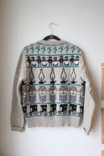 Woolrich Vintage Wool Blend Pilgrim Amish Sweater | S