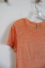 Harley-Davidson SL Kitts Sequined Orange Shirt | M