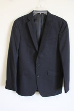 NEW Kenneth Cole Reaction Black Pinstripe Blazer | 36R