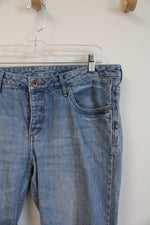 &Denim Low Waist Boyfriend Tapered Leg Jeans | 30/32