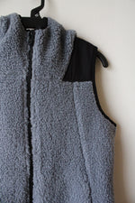 Under Armour Blue Sherpa Hooded Vest | Youth S