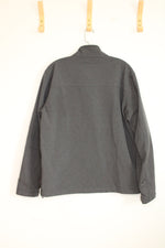 Free Country Gray Softshell Windbreaker Jacket | M