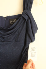 NEW Alex Evenings Blue Shimmer Formal Dress  | 6