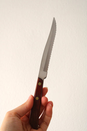 Mirilium Stainless Steel Washington Force USA Steak Knives | Set Of 6
