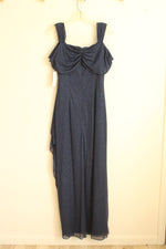 NEW Alex Evenings Blue Shimmer Formal Dress  | 6