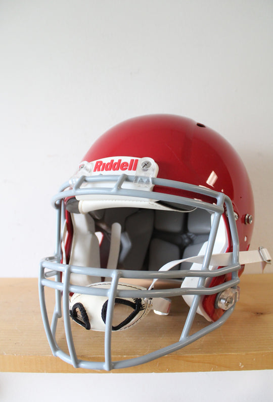 Riddell Red Football Helmet | Youth L
