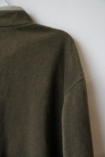 Columbia Olive Green Fleece Full Zip Jacket | XXL