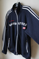 Tommy Hilfiger Navy United States Track Jacket | XL