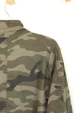 Time and Tru Camo Zip & Snap Jacket | XL