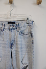 Aeropostale Light Wash Mom Jeans | 4