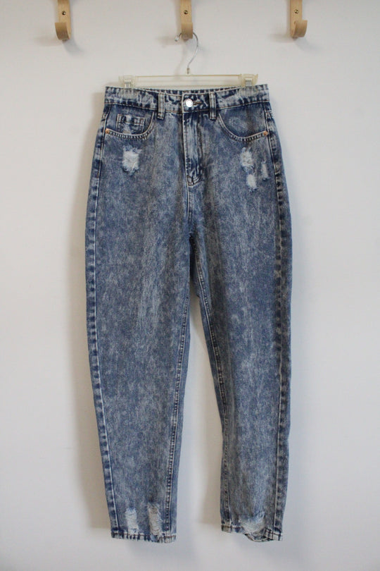 Shein Acid Wash Jeans | 4