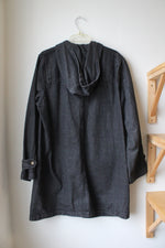 Vintage Denim & Co. Toggle Gray Denim Jacket | L