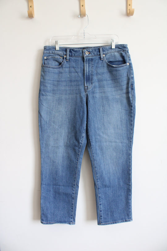 Talbots Modern Ankle Light Wash Jeans | 12