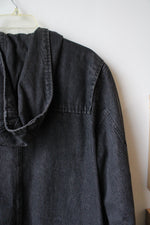 Vintage Denim & Co. Toggle Gray Denim Jacket | L