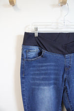 Partial Panel Maternity Jeans | L