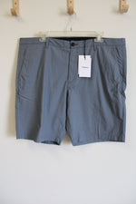 NEW Theory Zaine Dayvis Dusty Blue Short | 38
