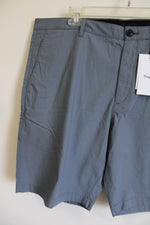 NEW Theory Zaine Dayvis Dusty Blue Short | 38