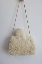 Vintage 1960's Doll Genuine Fur White Muff