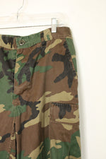 Woodland Camouflage Cargo Pants | M