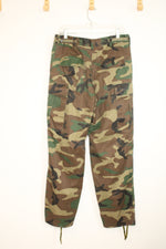 Woodland Camouflage Cargo Pants | M