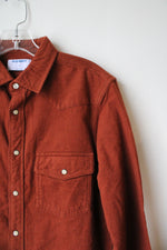 NEW Old Navy Soft Orange Button Down Shirt | S