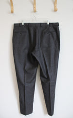 Brooks Brothers "346" Gray Wool Dress Pants | 42X32
