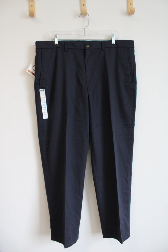 NEW Haggar Classic Khaki Navy Pants | 40X29