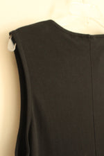 NEW New York and Company Black Tank Dress with V-neck and Pockets | L