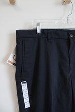 NEW Haggar Classic Khaki Navy Pants | 40X29