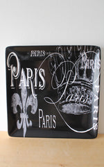Certified International Paris Travel Square Platter