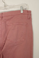 Buffalo David Bitton Pink Havana High Rise Soft Stretch Ankle Skinny Jeans | 12/32