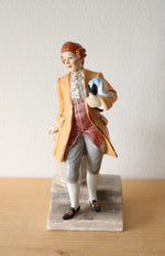 Vintage Porcelain Victorian Man Figurine