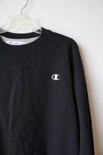 Champion Black Crewneck Sweatshirt | XL