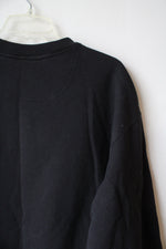 Champion Black Crewneck Sweatshirt | XL