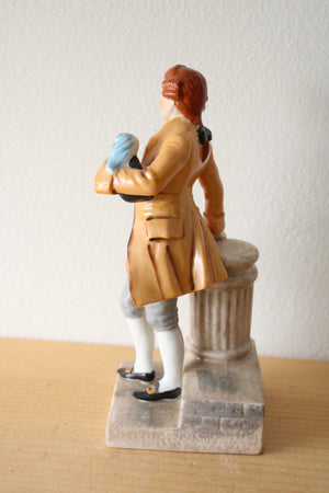 Vintage Porcelain Victorian Man Figurine