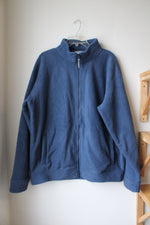 Orvis Blue Fleece Full Zip Jacket | L
