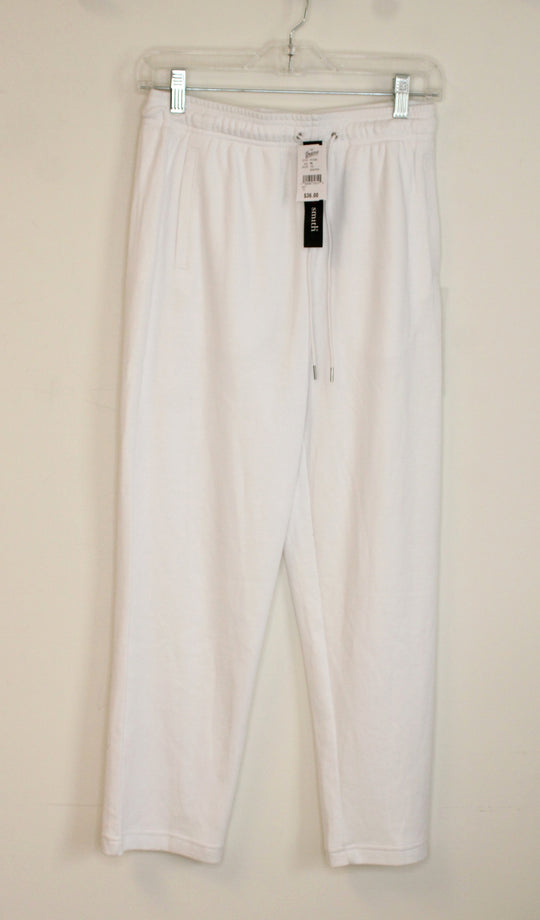 NEW Hasting & Smith White Drawstrings Sweatpants | S Petite